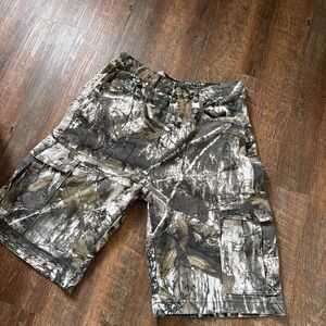 Camouflage Cargo Men Shorts